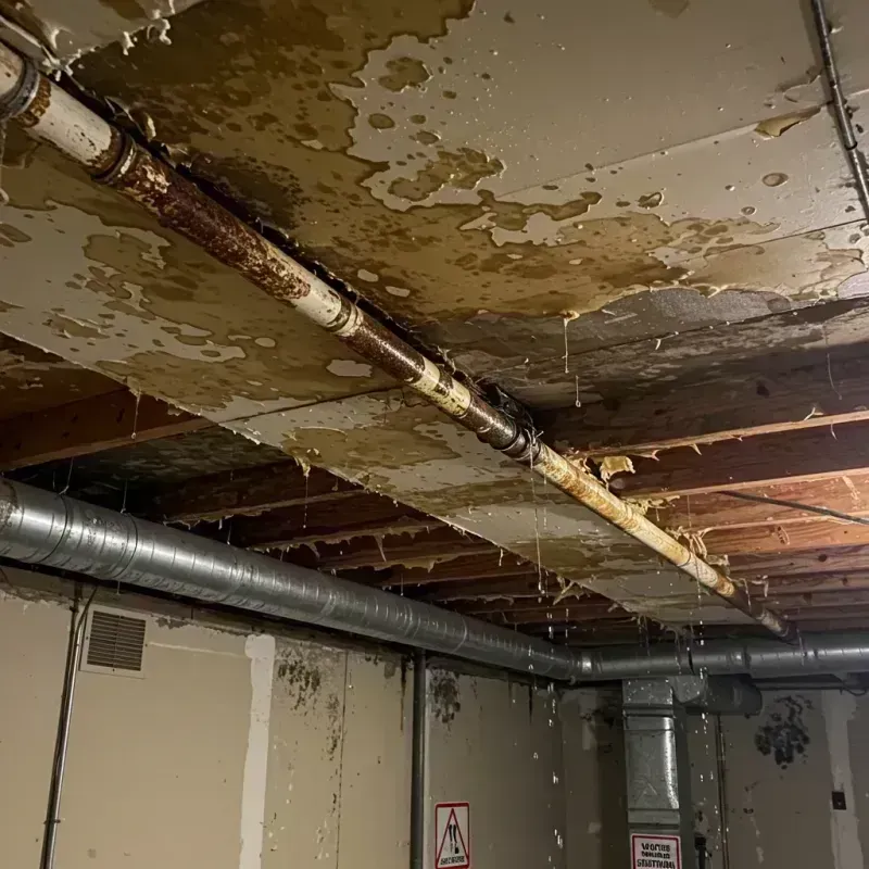 Ceiling Water Damage Repair in Prairie du Chien, WI